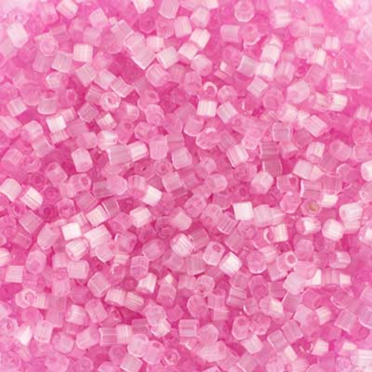 John Bead 10/0 2-Cut Satin Solgel Czech Glass Seed Beads, 500g